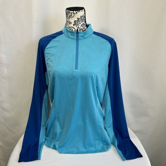 Arcteryx Tops - Arc'teryx Performance 1/4 Zip Women's Lightweight Pullover Base Layer Blue Sz XL